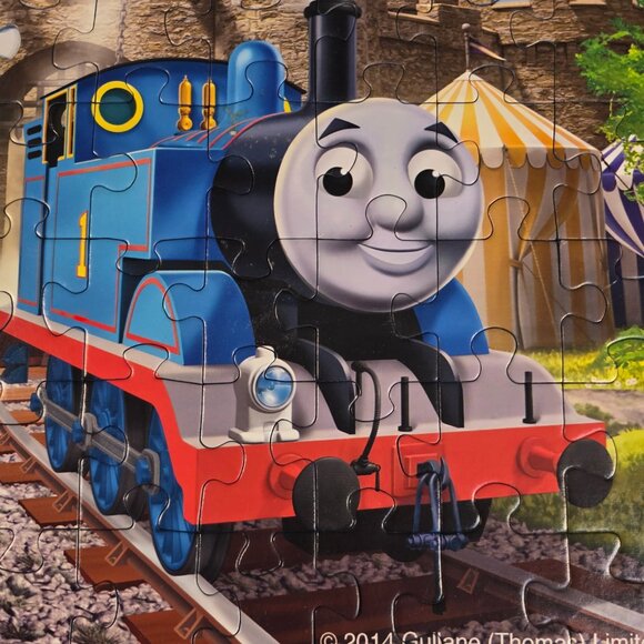 Thomas & Friends Ravensburger Puzzle 100 Pc King Of The Railway Missing Pieces - Picture 7 of 11